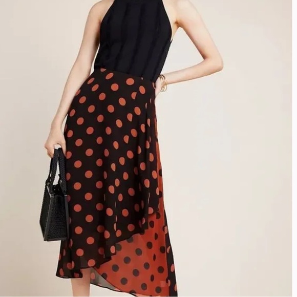 NWOT Anthropologie Maeve Oksana Midi Skirt - Picture 2 of 11